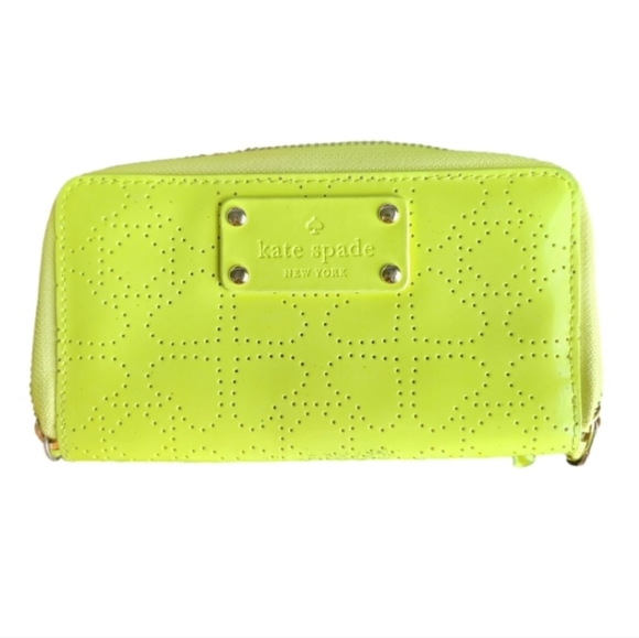 kate spade Handbags - Kate Spade Yellow Neon Wallets